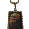 3D Dripping skull nyckelring